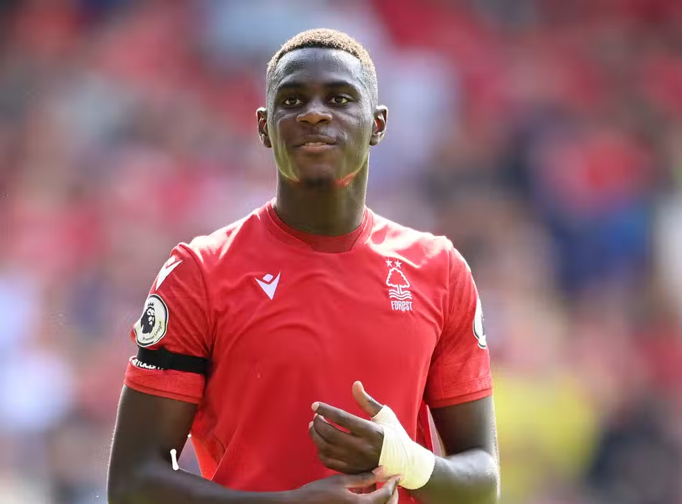Moussa Niakhate suffered a hamstring injury during Forest's 1-0 victory over West Ham last weekend
