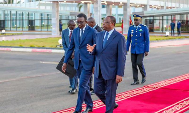 Macky Sall et son Premier ministre Amadou Bâ