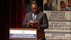 Macky Sall lance l'opération Cash transfert