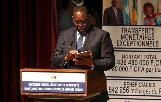 Macky Sall lance l'opération Cash transfert