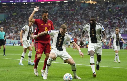 L'Allemagne et l'Espagne se neutralisent ©Copyright 2022 The Associated Press