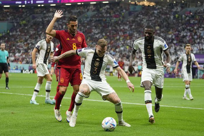 L'Allemagne et l'Espagne se neutralisent ©Copyright 2022 The Associated Press