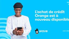 Achat de crédit Orange via Wave