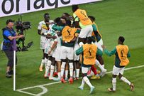 La joie des Sénégalais après leur qualification pour la phase à élimination directe de la Coupe du Monde 2022.