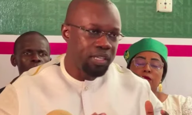 Ousmane Sonko, Président du parti Pastef- les patriotes