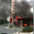 Station Total incendié