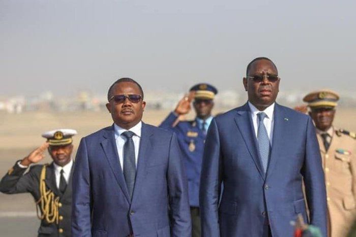 Macky Sall et Umaro Sissoco Emballo