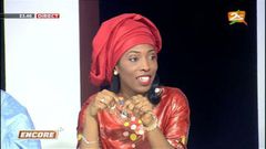 Arame Touré sur le plateau de la 2sTV