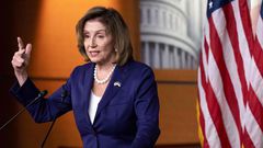 La présidente américaine de la Chambre des représentants Nancy Pelosi