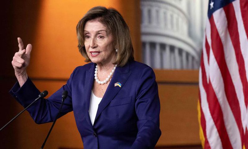 La présidente américaine de la Chambre des représentants Nancy Pelosi