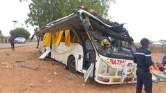 Accident à Louga