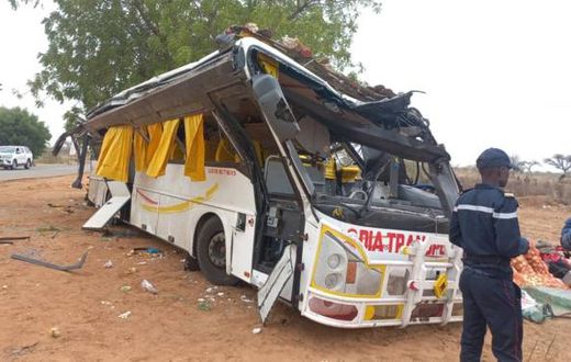 Accident à Louga