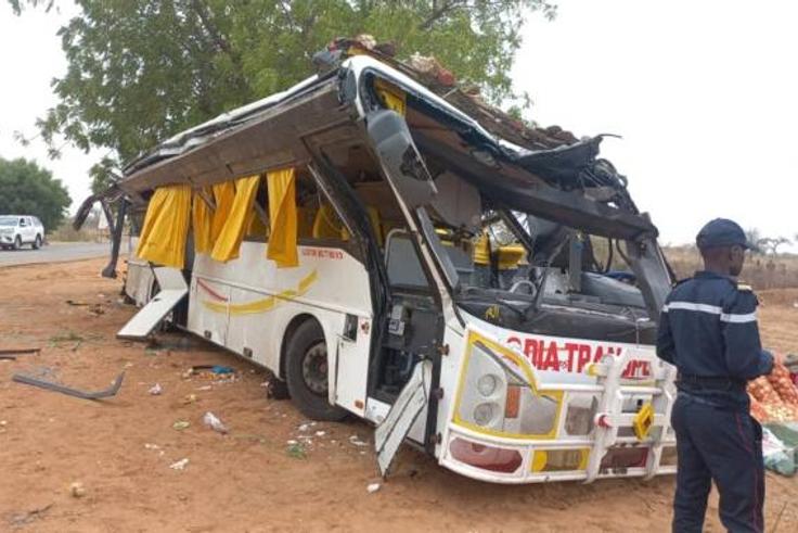 Accident à Louga
