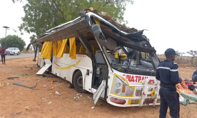 Accident à Louga