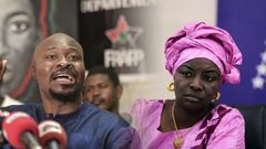 Guy Marius Sagna et Aminata Touré