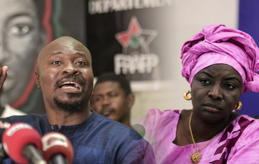 Guy Marius Sagna et Aminata Touré