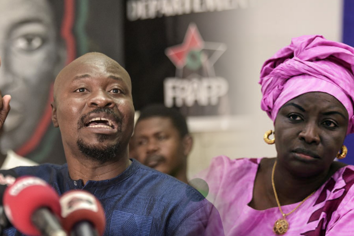 Guy Marius Sagna et Aminata Touré