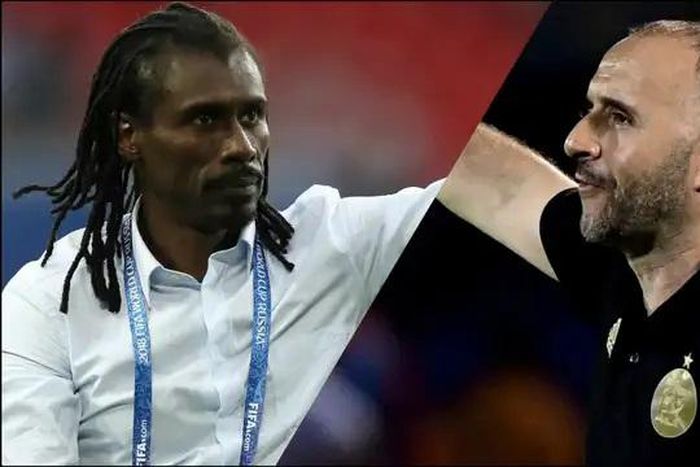 Aliou Cissé et Belmadi