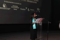 La projection a démarré après les discours des représentants de l'Etat du Sénégal, des différents partenaires ainsi que des parties prenantes.