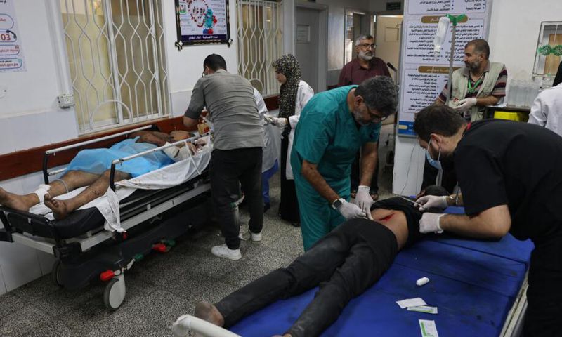 malade Gaza