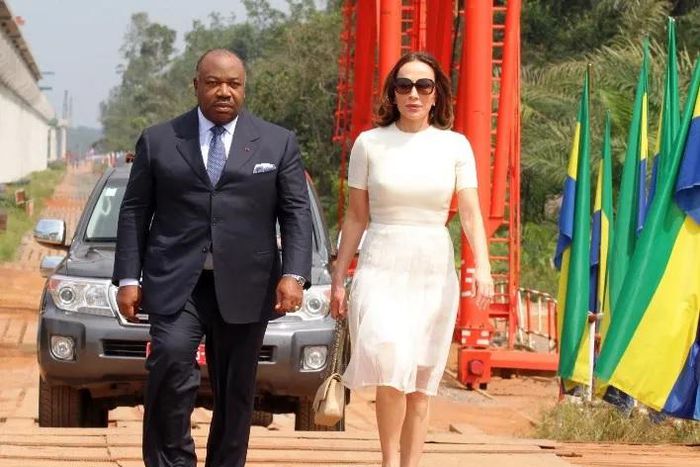 Ali Bongo Ondimba et son épouse Sylvia