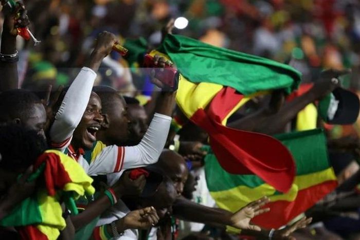 Supporters sénégalais