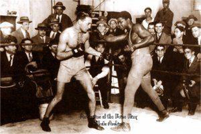 Combat de Siki vs Carpentier en 1922