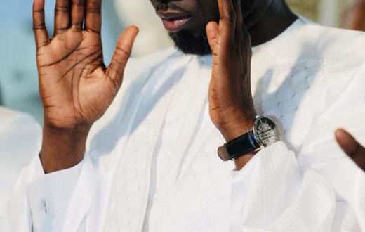 Président Diomaye à la Grande Mosquée