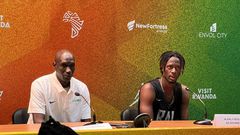 Pabi coach As Douane et Alkaly Ndour en conférence de presse