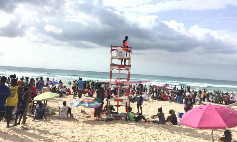 Plage Malika dans la banlieue dakaroise @pulse Sénégal
