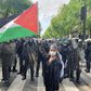 Manifestation pro-Palestine à Marseille, le mardi 10 octobre 2023