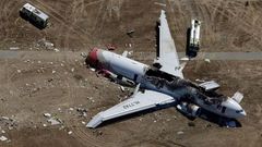 Crash d'un avion illustration