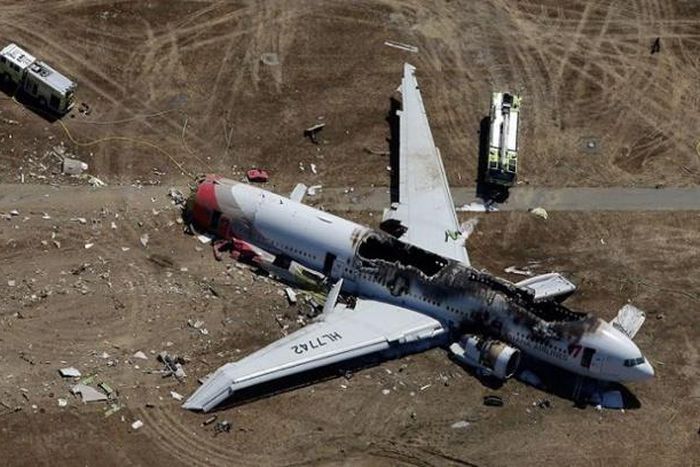 Crash d'un avion illustration