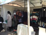 Stand exposition textile