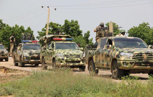 Soldats Nigerians