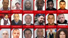 Les criminels les plus recherchés d'Europe