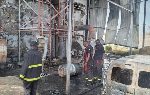 Explosion à l'usine Star