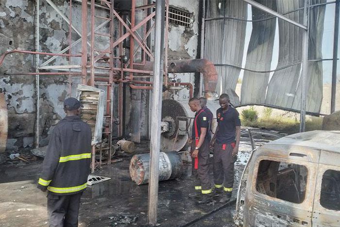 Explosion à l'usine Star