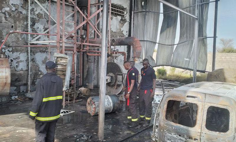Explosion à l'usine Star