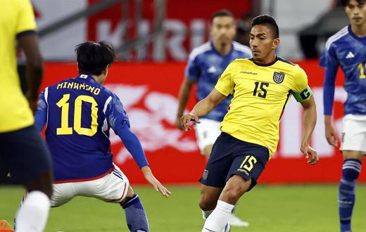 L'Equateur face au Japon, en septembre 2022 / Getty Images.