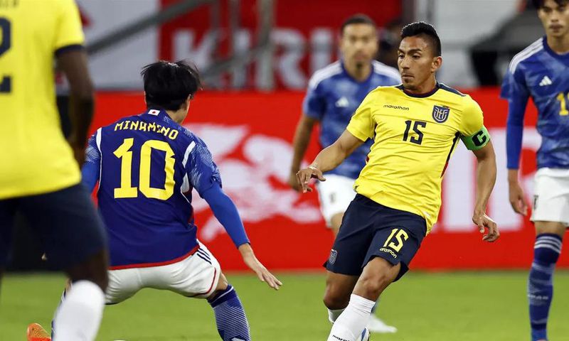 L'Equateur face au Japon, en septembre 2022 / Getty Images.