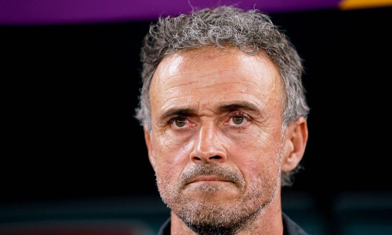 Luis Enrique on December 12, 2022.