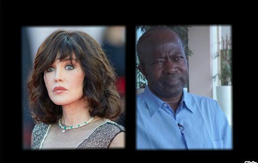 Isabelle Adjani et DIAGNA NDIAYE