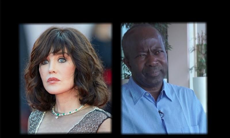 Isabelle Adjani et DIAGNA NDIAYE