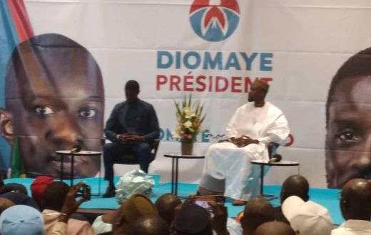 Point de presse co-animé par Bassirou Diomaye Faye et Ousmane Sonko