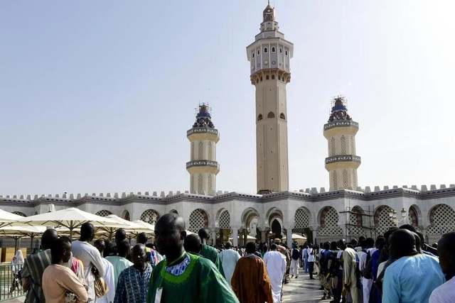 La grande mosquée de Touba où a lieu le Grand Magal (image d'illustration) AFP Photos-Seyllou