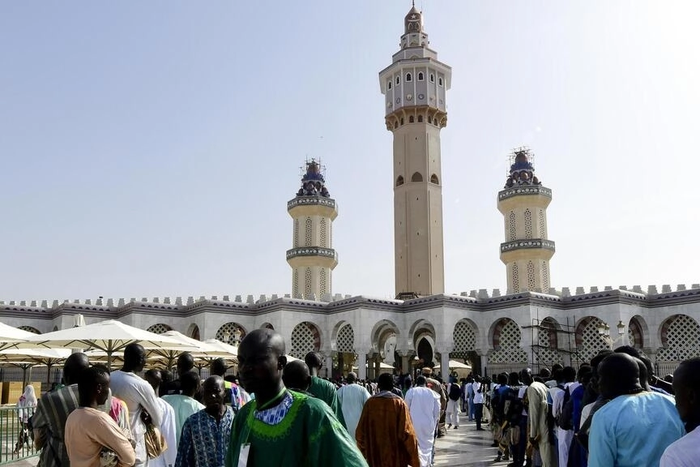 La grande mosquée de Touba où a lieu le Grand Magal (image d'illustration) AFP Photos-Seyllou