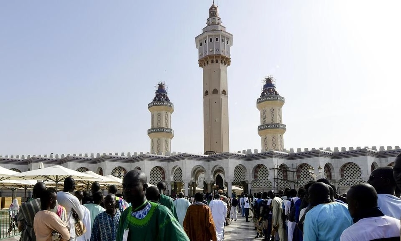 La grande mosquée de Touba où a lieu le Grand Magal (image d'illustration) AFP Photos-Seyllou