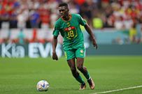 Ismaila Sarr of Senegal on December 4, 2022.