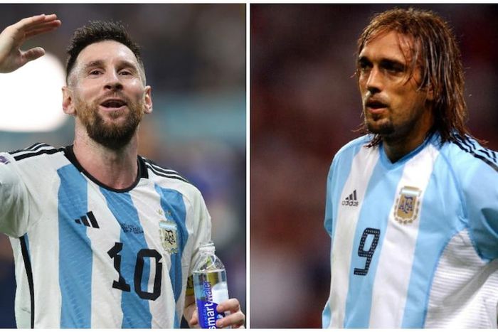 Lionel Messi cherche à égaler le record de buts marqués en Coupe du monde de Gabriel Batistuta. Crédit : @planetsports Source : Twitter